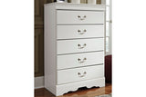 Anarasia White Chest of Drawers from Ashley - Luna Furniture