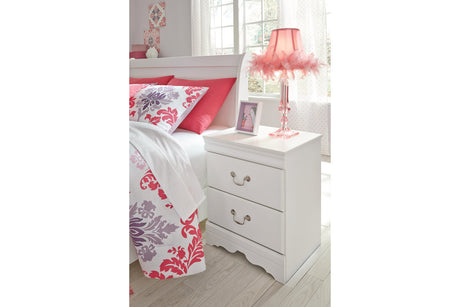 Anarasia White Nightstand from Ashley - Luna Furniture
