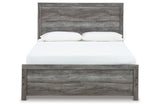 Bronyan Dark Gray Queen Panel Bed from Ashley - Luna Furniture