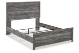 Bronyan Dark Gray Queen Panel Bed from Ashley - Luna Furniture
