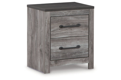 Bronyan Dark Gray Nightstand from Ashley - Luna Furniture