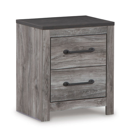 Bronyan Dark Gray Panel Bedroom Set from Ashley - Luna Furniture