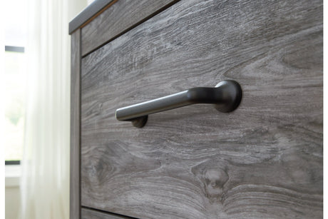 Bronyan Dark Gray Nightstand from Ashley - Luna Furniture