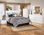 Bostwick Shoals White Bedroom Mirror - Luna Furniture
