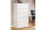 Bostwick Shoals White Chest of Drawers