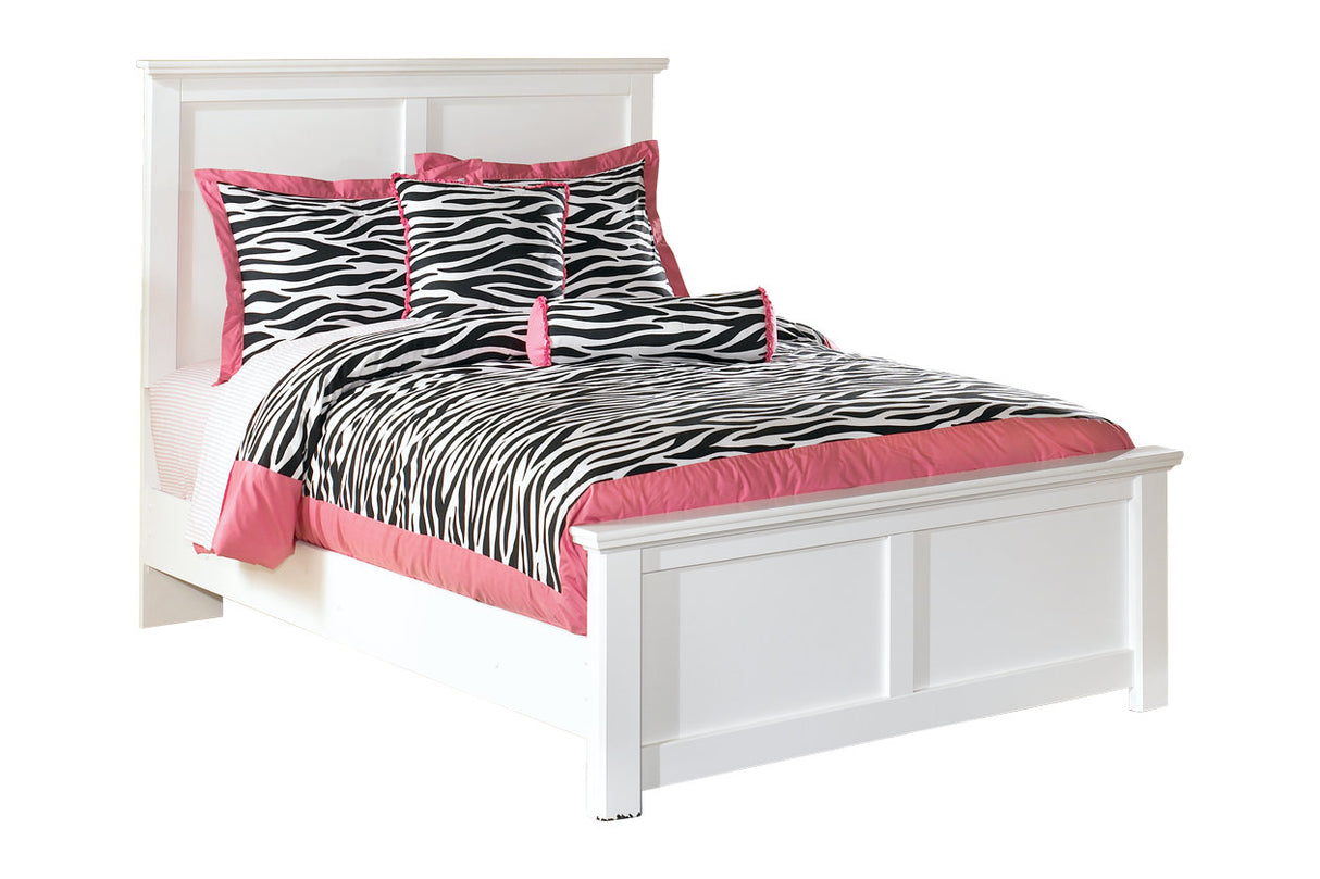 Bostwick Shoals White Full Panel Bed -  - Luna Furniture