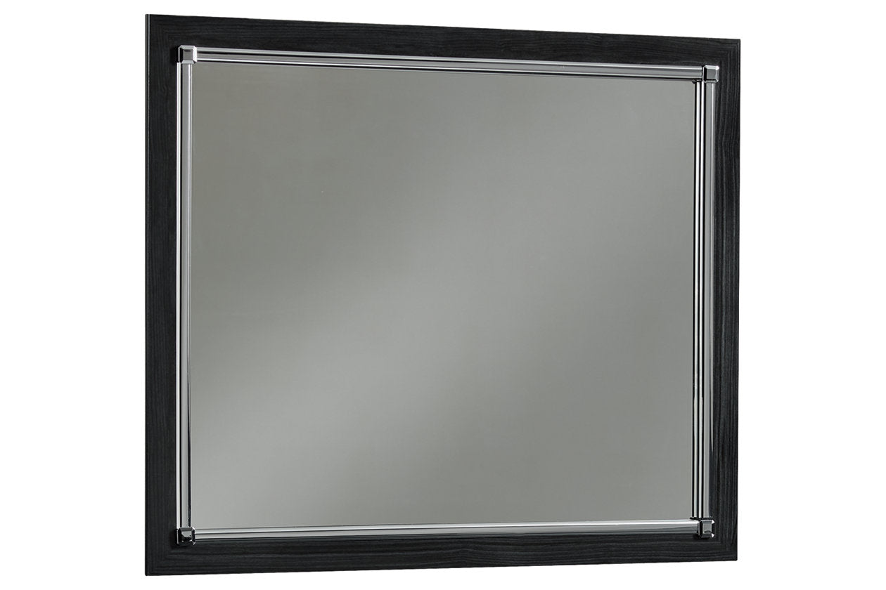 Kaydell Black Bedroom Mirror (Mirror Only) from Ashley - Luna Furniture