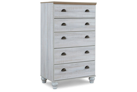 Haven Bay Two-tone Chest of Drawers