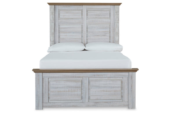 Haven Bay Two-tone Full Panel Bed