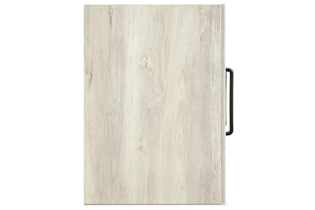 Cambeck Whitewash Narrow Chest of Drawers from Ashley - Luna Furniture