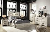 Cambeck Whitewash Storage Youth Platform Bedroom Set with 2 Drawers from Ashley - Luna Furniture