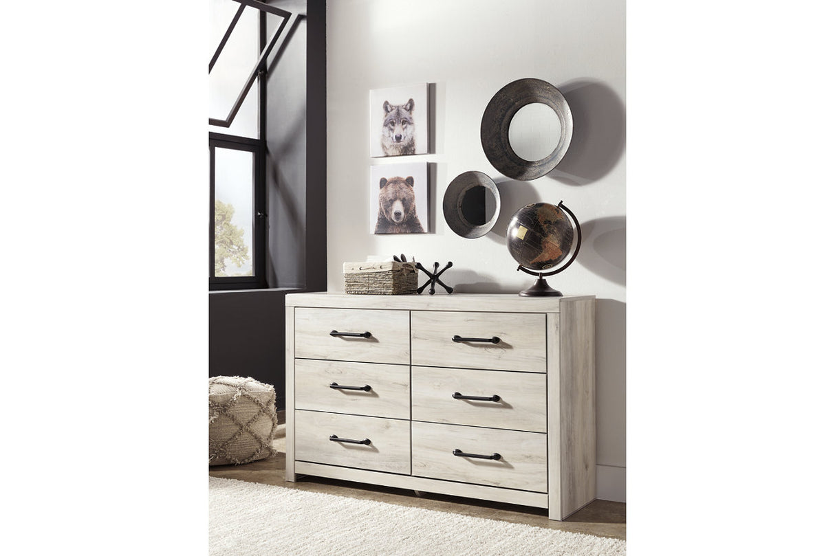 Cambeck Whitewash Dresser -  - Luna Furniture
