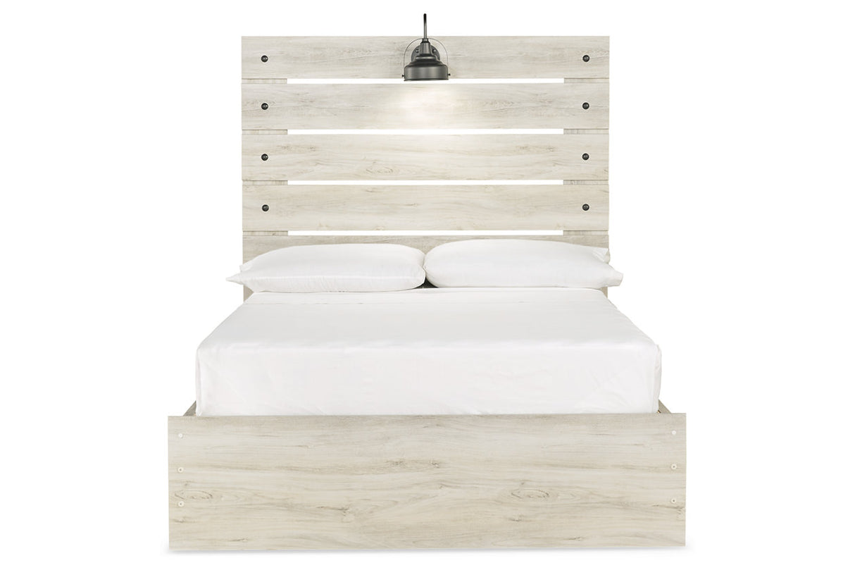 Cambeck Whitewash Full Storage Platform Bed with 4 Drawers from Ashley - Luna Furniture