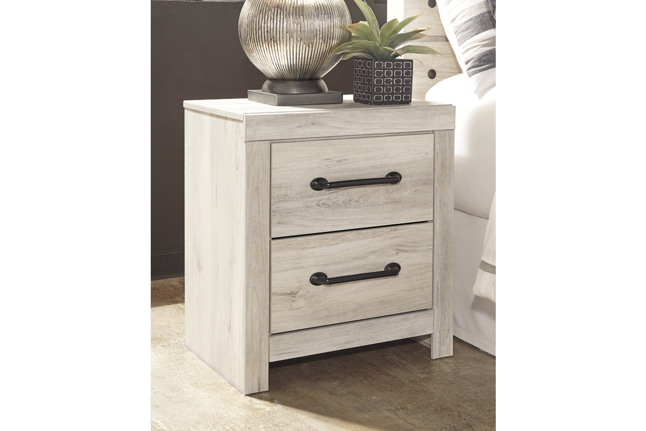 Cambeck Whitewash Nightstand from Ashley - Luna Furniture