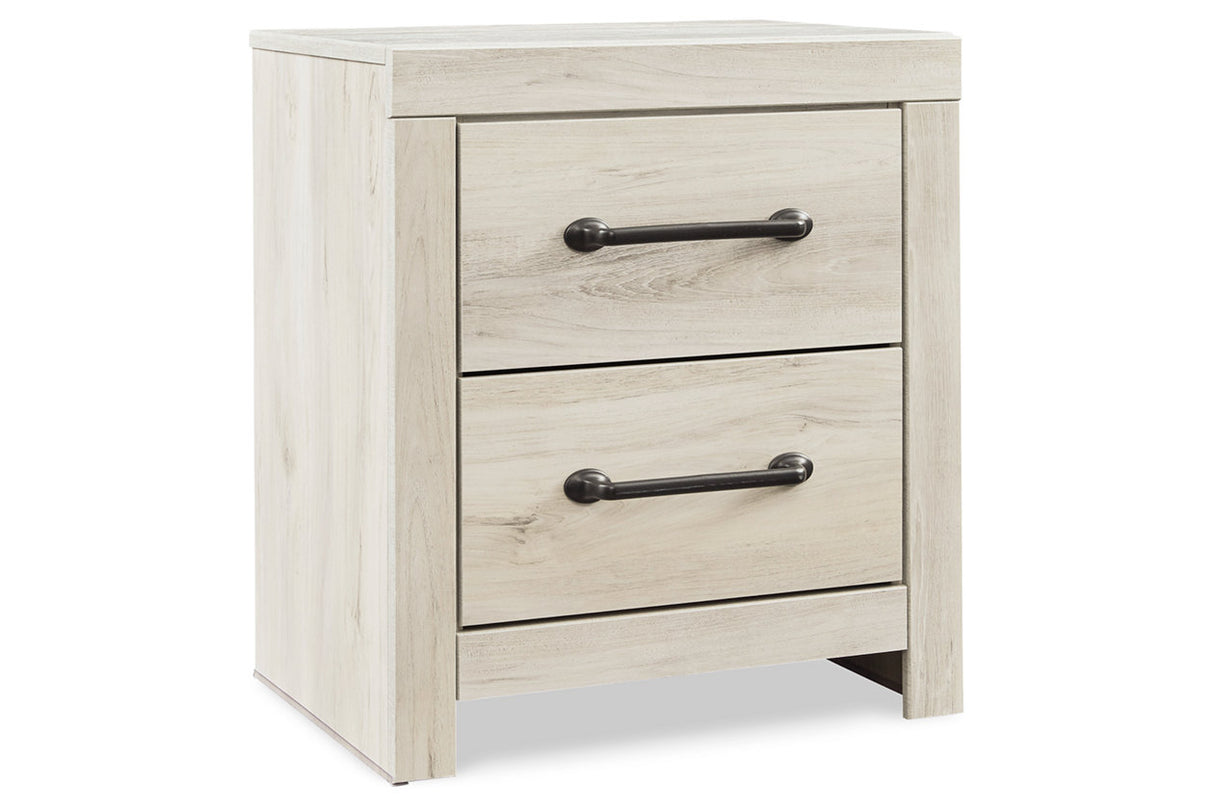 Cambeck Whitewash Nightstand from Ashley - Luna Furniture