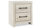 Cambeck Whitewash Nightstand from Ashley - Luna Furniture
