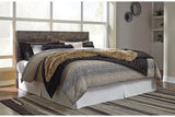 Derekson Multi Gray King Panel Headboard from Ashley Furniture - Luna Furniture