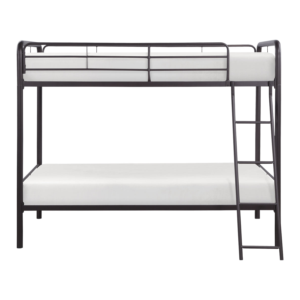 Lunar Dark Bronze Metal Twin/Twin Bunk Bed from Homelegance - Luna Furniture