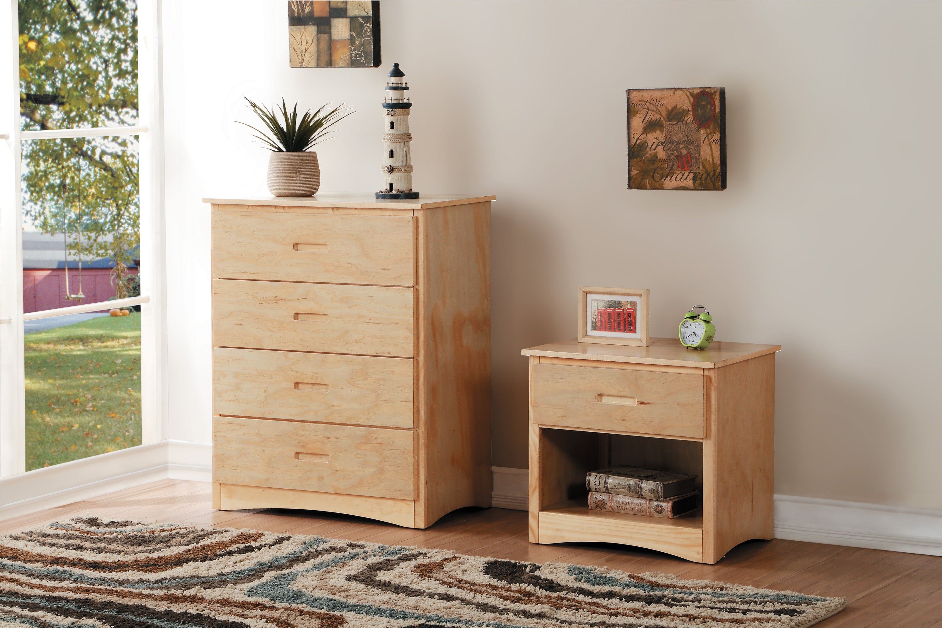 Bartly Pine Chest from Homelegance - Luna Furniture