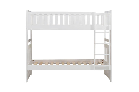 Galen White Twin/Twin Bunk Bed
