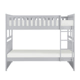 Orion Gray Full/Full Bunk Bed from Homelegance - Luna Furniture
