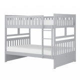 Orion Gray Full/Full Bunk Bed from Homelegance - Luna Furniture