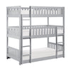 Orion Gray Twin Triple Bunk Bed