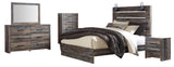 Drystan Multi LED Panel Bedroom Set from Ashley - Luna Furniture