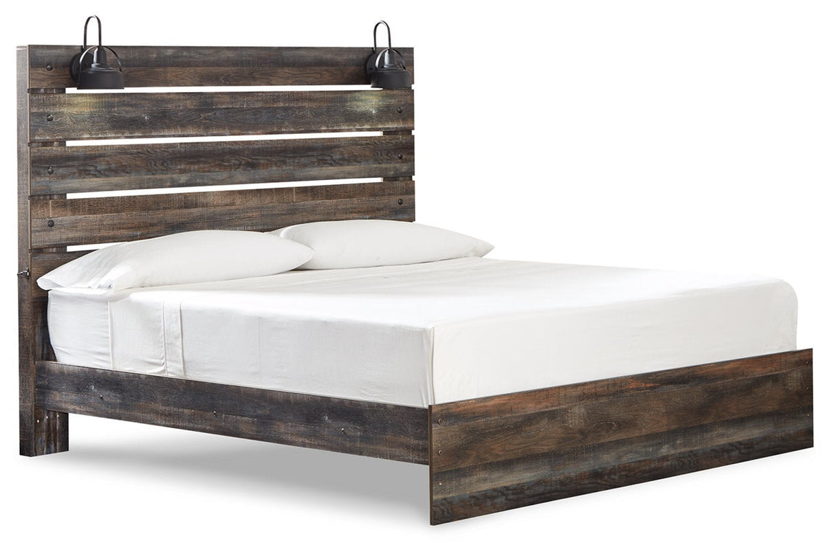 Drystan Multi King Panel Bed -  - Luna Furniture