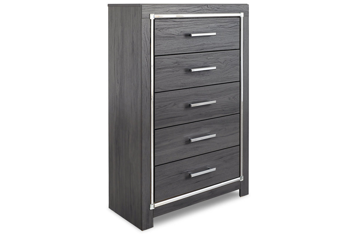 Lodanna Gray Chest of Drawers from Ashley - Luna Furniture
