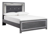 Lodanna Gray LED Upholstered Youth Panel Bedroom Set from Ashley - Luna Furniture
