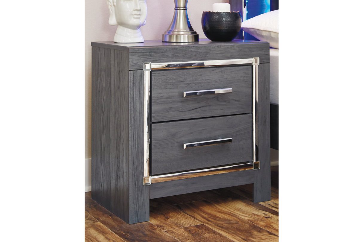 Lodanna Gray Nightstand from Ashley - Luna Furniture