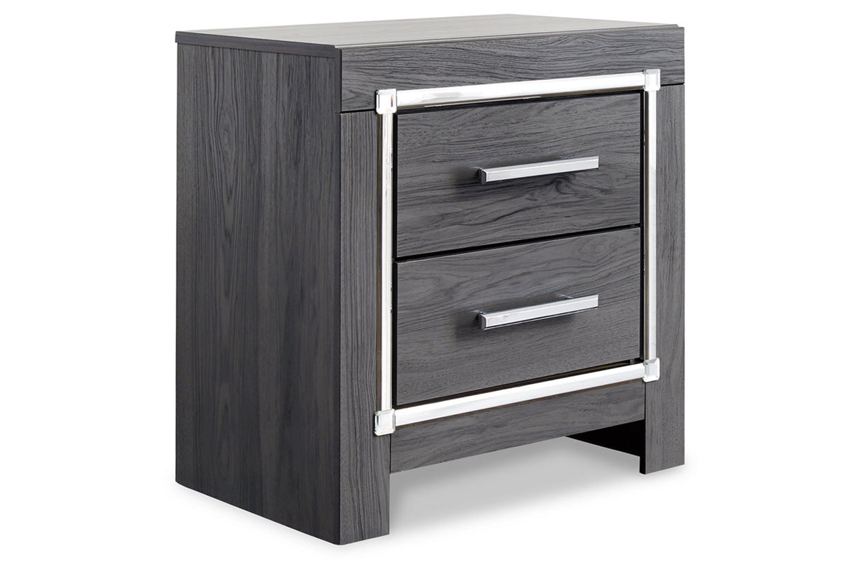 Lodanna Gray Nightstand from Ashley - Luna Furniture