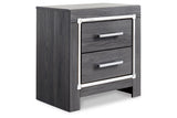 Lodanna Gray Nightstand from Ashley - Luna Furniture