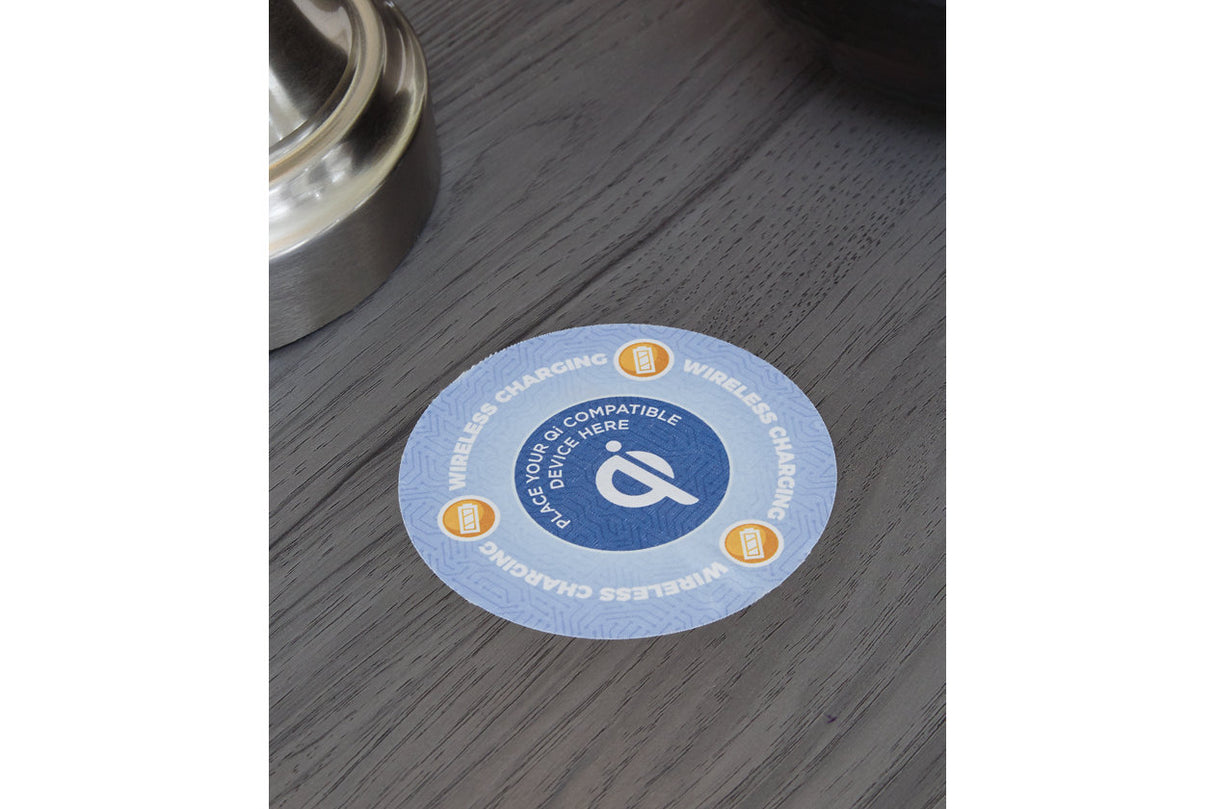 Lodanna Gray Nightstand from Ashley - Luna Furniture