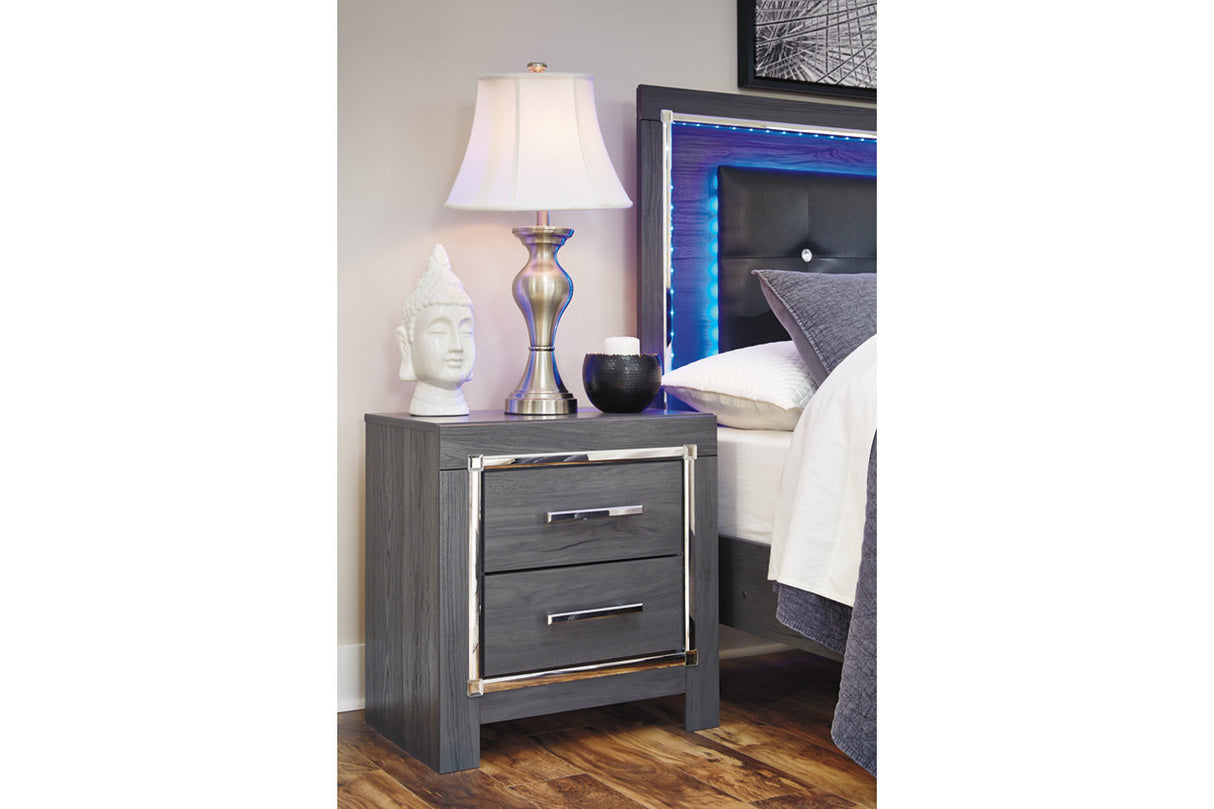 Lodanna Gray Nightstand from Ashley - Luna Furniture