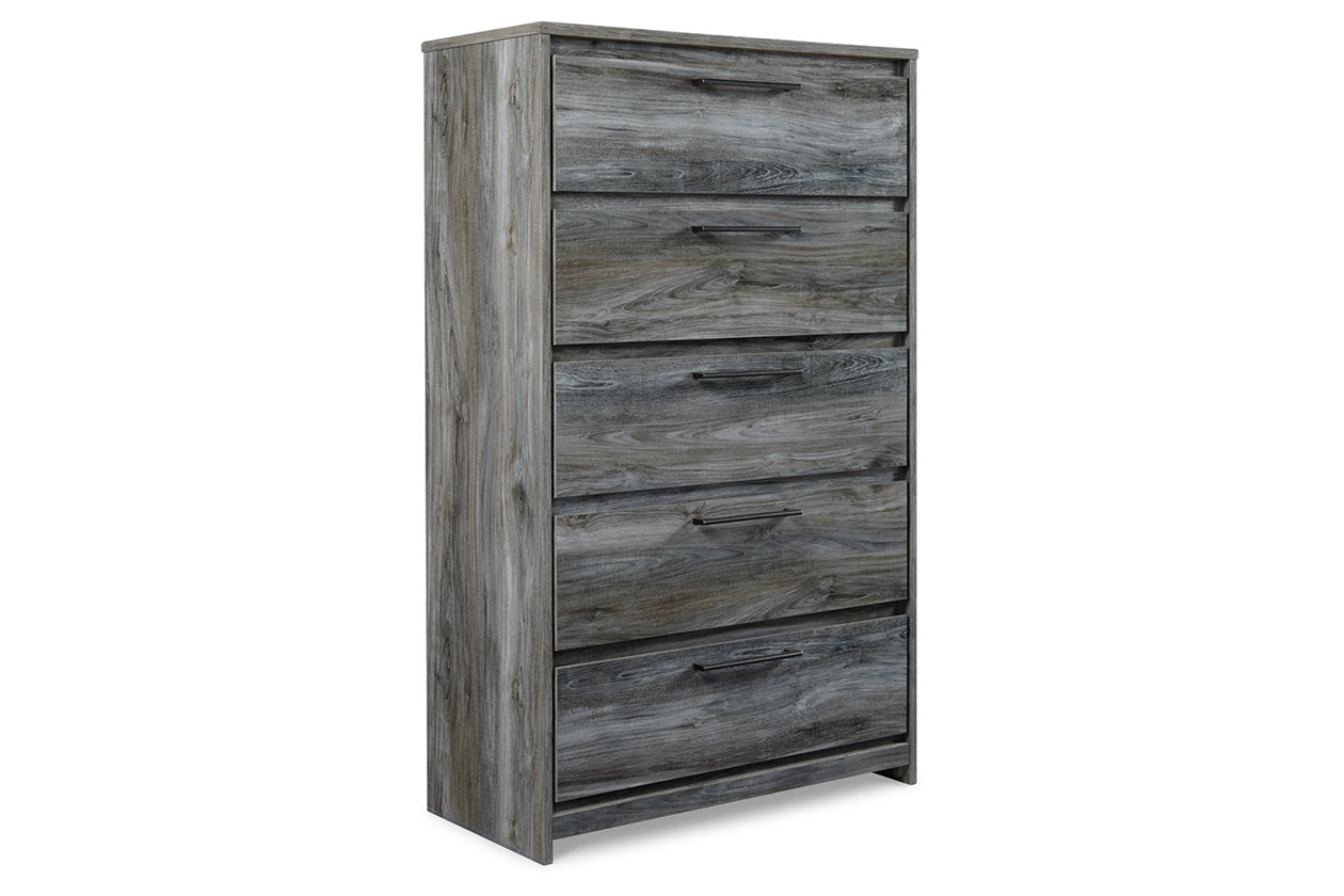 Baystorm Gray Chest of Drawers from Ashley - Luna Furniture