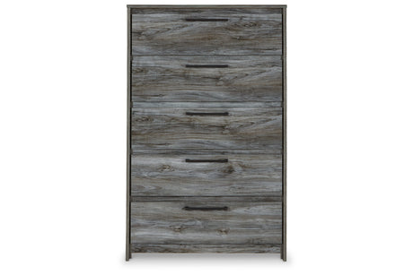 Baystorm Gray Chest of Drawers from Ashley - Luna Furniture