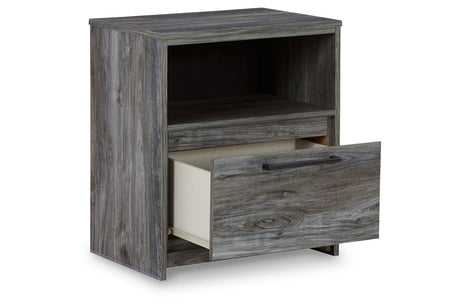 Baystorm Gray Nightstand from Ashley - Luna Furniture