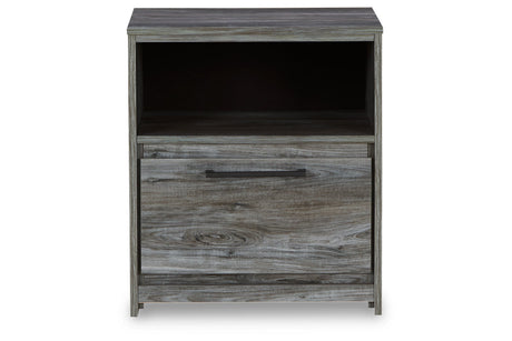 Baystorm Gray Nightstand from Ashley - Luna Furniture