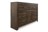 Juararo Dark Brown Dresser -  - Luna Furniture