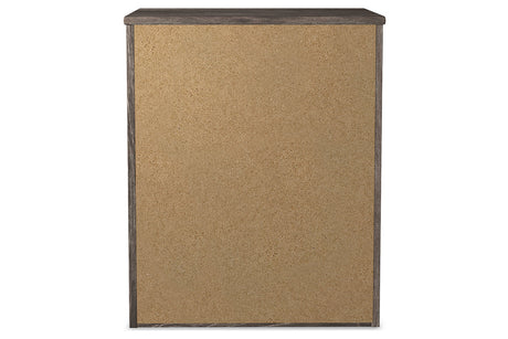 Ralinksi Gray Nightstand from Ashley - Luna Furniture