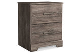 Ralinksi Gray Nightstand from Ashley - Luna Furniture