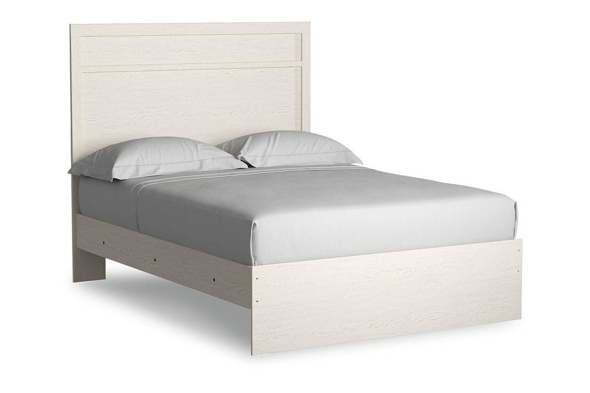 Stelsie White Full Panel Bed from Ashley - Luna Furniture