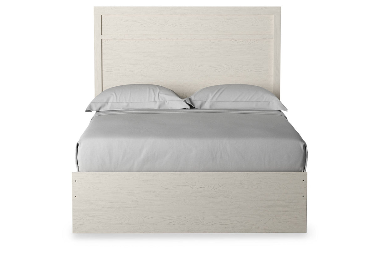 Stelsie White Full Panel Bed from Ashley - Luna Furniture
