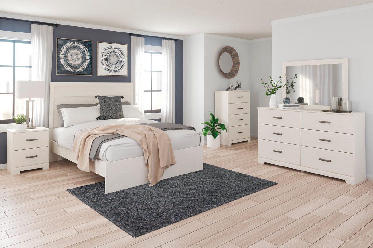 Stelsie White  Panel Bedroom Set - Luna Furniture