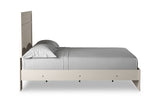 Stelsie White Queen Panel Bed -  - Luna Furniture