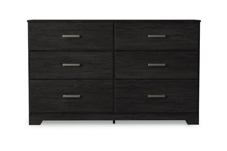 Belachime Black Dresser from Ashley - Luna Furniture