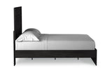 Belachime Charcoal Full Panel Bed from Ashley - Luna Furniture