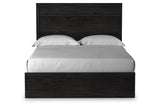 Belachime Charcoal Queen Panel Bed from Ashley - Luna Furniture